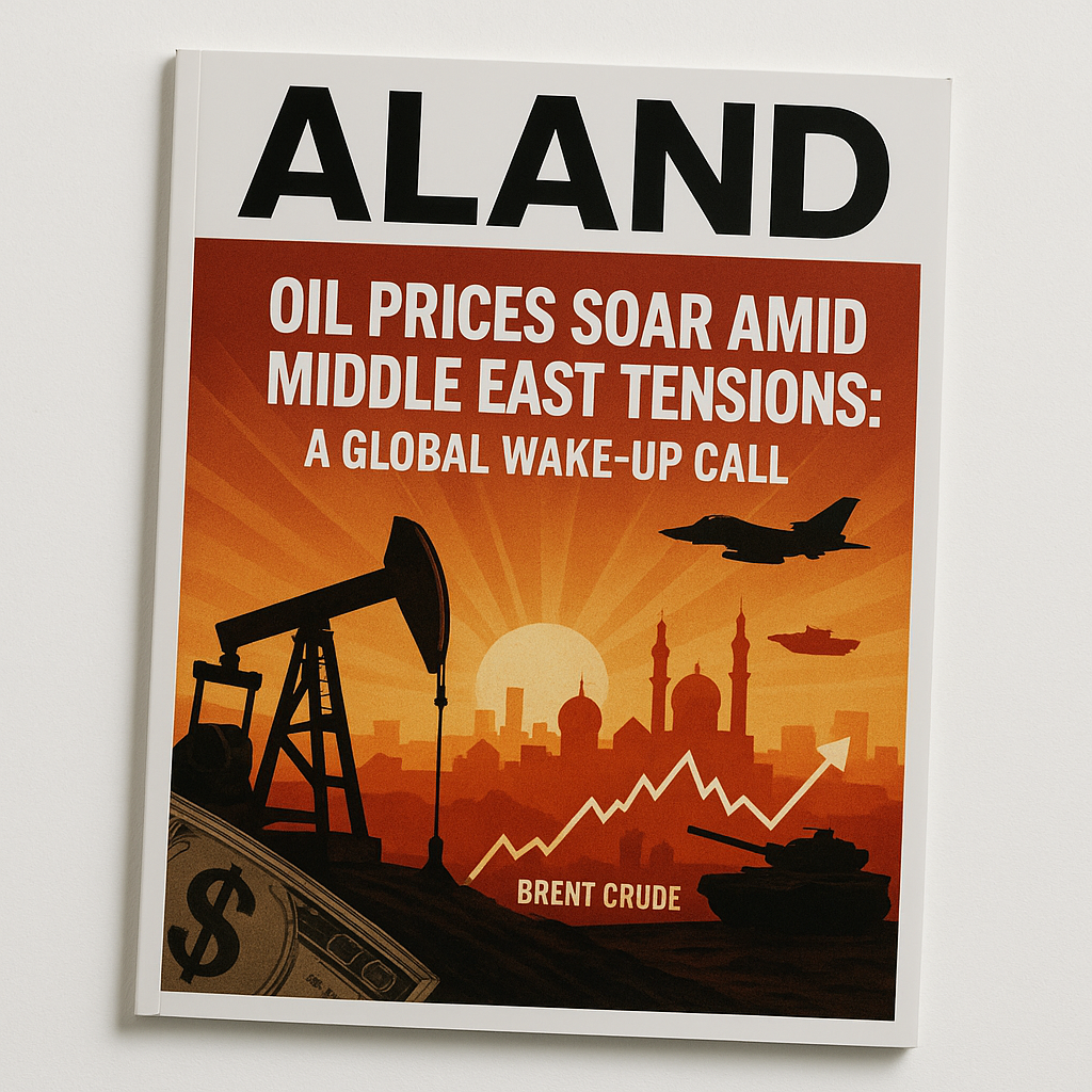  ALAND Magazine Cover – Oil Prices Soar Amid Middle East Tensions